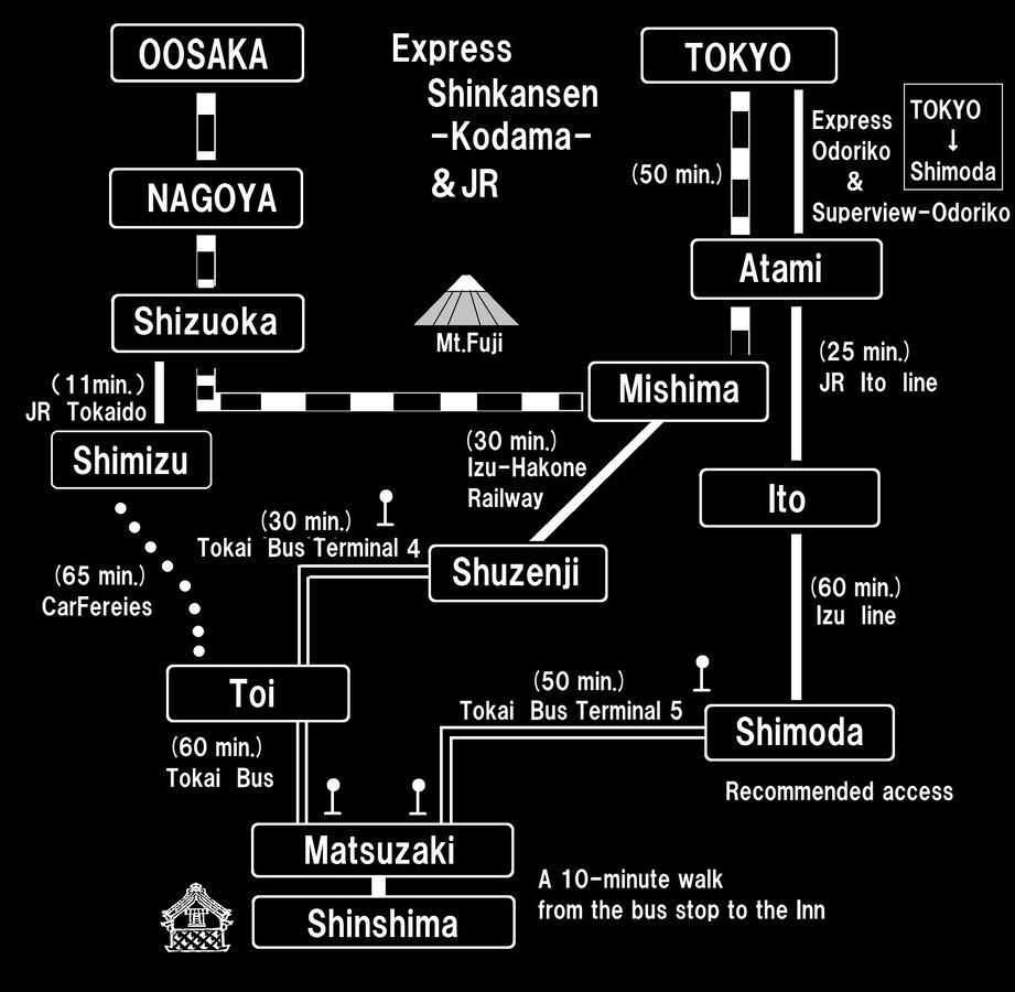 御宿しんしま Matsuzaki  Eksteriør billede